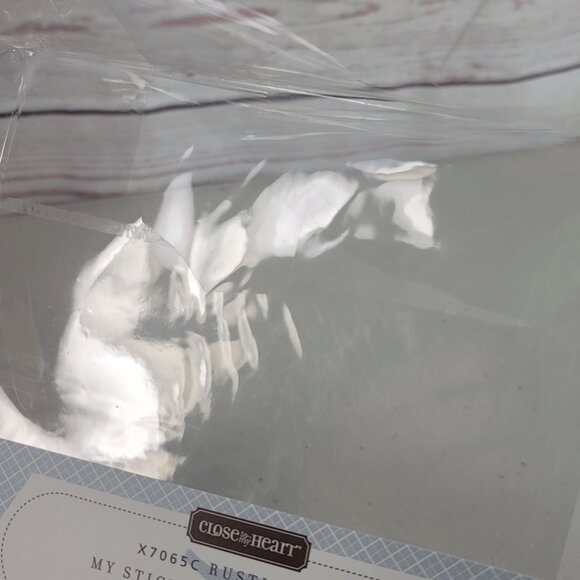 Close to My Heart Reflections Stickease X7065C Rustic Trail Fishing Outdoors NEW - Picture 7 of 7